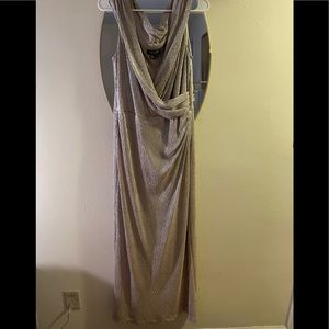 Ralph Lauren Gold Evening Dress